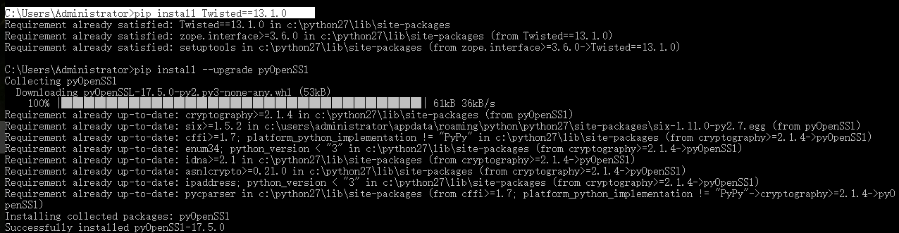 Twisted=13.1.0 and upgrade pyOpenSSL.png