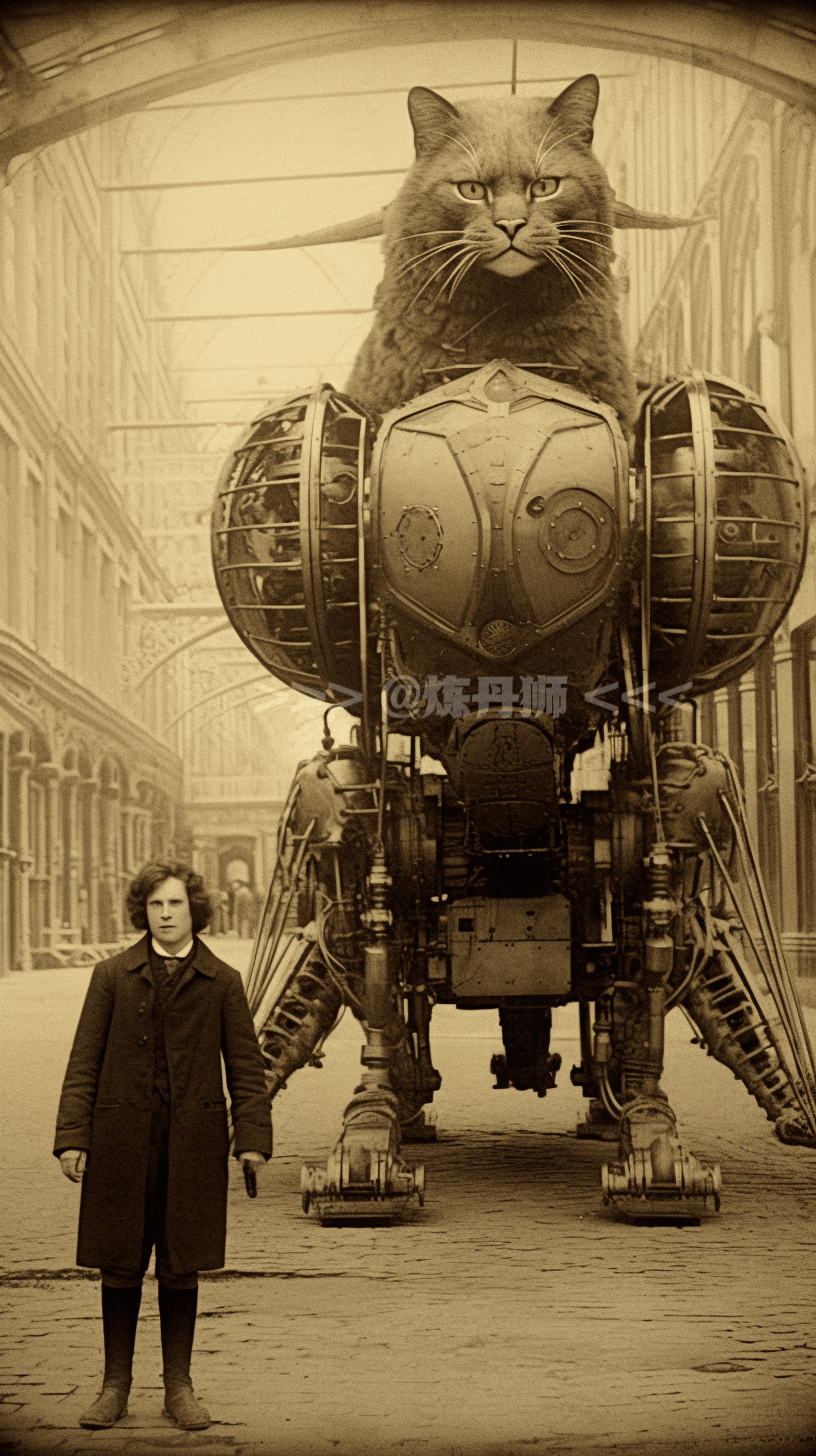 Bool_a_human_from_the_1800s_walking_a_giant_cat_that_is_from_th_c7592999-204c-4c.png