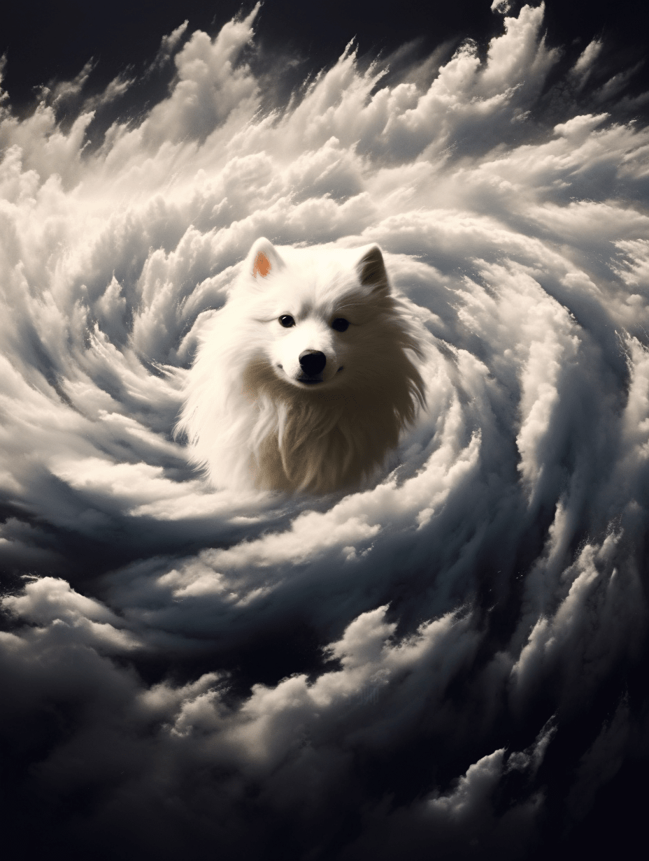 fishc_bool_a_white_dog_on_a_white_cloud_in_a_storm_in_the_style_edb926e9-0bbb-4a.png