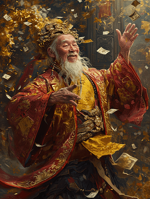 chouqin_a_painting_of_an_old_man_throwing_money_over_his_should_43453c21-8e5d-4a.png