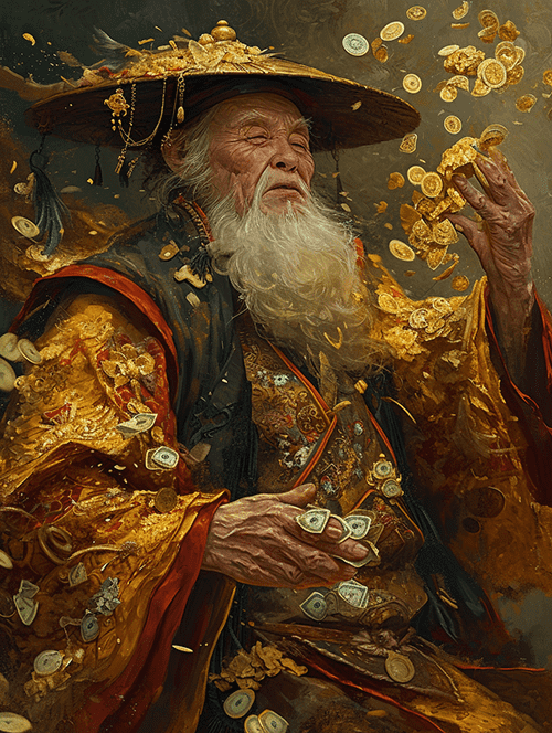 chouqin_a_painting_of_an_old_man_throwing_money_over_his_should_95a3a5aa-0b31-4f.png