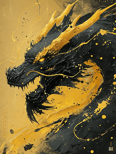 chouqin_Chinese_dragon_in_the_style_of_futuristic_glam_black_pa_e5ed6125-d434-4f.png